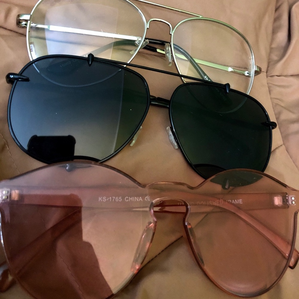 3 glasses from Sunglass Spot